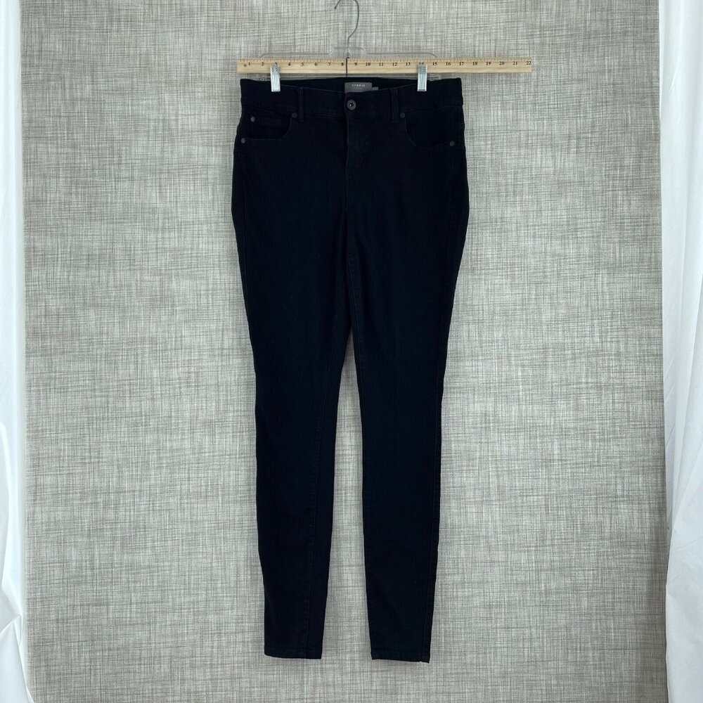 Torrid Bombshell Skinny Pants Womens 12XT black 2794